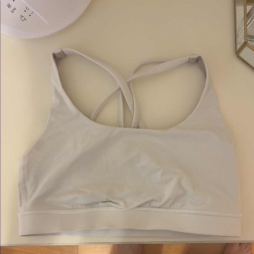 Lululemon Athletica Cream Sports Bra Intimates